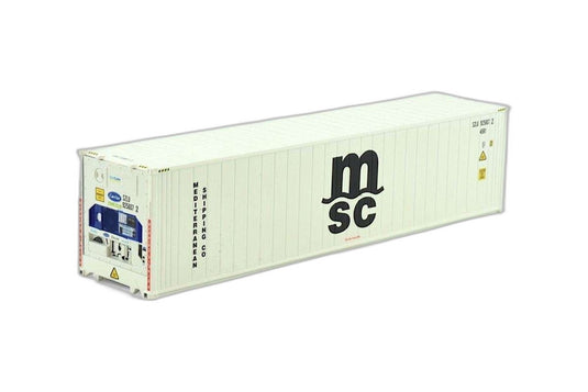 MSC Lose 40ft リーファーコンテナ 86888/ Tekno 1/50 建設機械模型 ミニカー