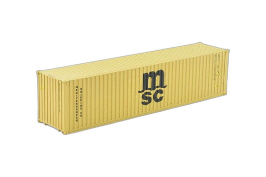 TB MSC 40ft コンテナ 86999/ Tekno 1/50 建設機械模型 ミニカー