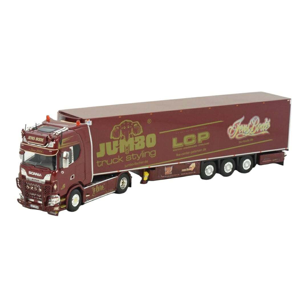 Jens Bode スカニア Next Gen S-Highline 冷凍冷蔵トレーラー 1/50