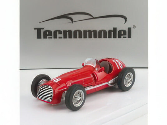 FERRARI F1 125 N 18 SWISS GP 1950 ALBERTO ASCARI RED/TECNOMODEL 1/43ミニカー