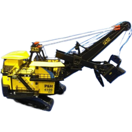 P&H 4100 XPC マイニングショベル / TWH 1/160 建設機械模型 工事車両