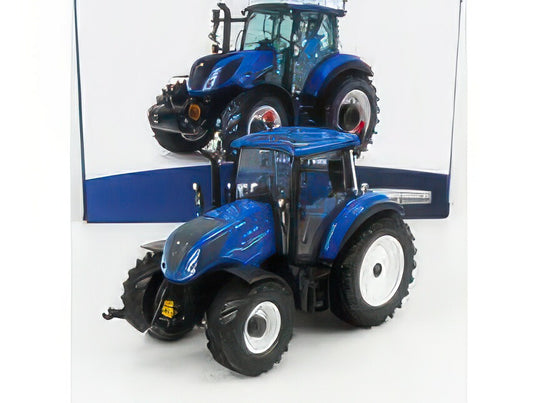 NEW HOLLAND T5.120 TRACTOR 2018 BLUE BLACK トラクタ / Univrsal Hobbies 1/32 建設機械模型 工事車両