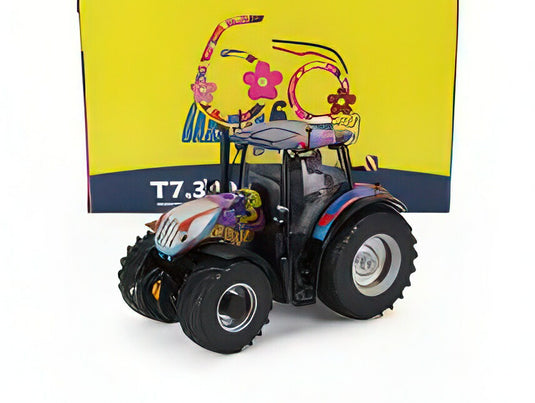 NEW HOLLAND T7.300 トラクター 2020 60周年記念 バジルドン工場 様々な/Univrsal Hobbies 1/32建設機械模型