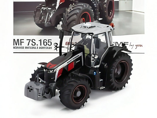 MASSEY FERGUSON MF7S.165 トラクター 2022 シルバー ブラック/ Univrsal Hobbies 1/32 農業機械 模型
