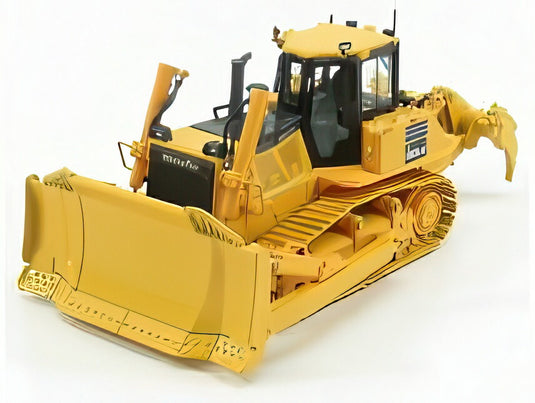 KOMATSU D155AX ブルドーザー ルスパ シンゴラータ スクレーパー トラクター イエロー ブラック/ Univrsal Hobbies 1/50 ミニカー
