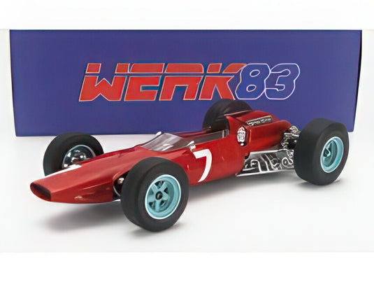 FERRARI F1 158 チーム Scuderia Ferrari 7号車 ワールドチャンピオン 優勝 ドイツGP 1964 ジョン・サーティース レッド/ Werk83 1/18 ミニカー