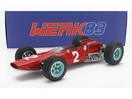 FERRARI F1 158 チーム Scuderia Ferrari 2号車 ワールドチャンピオン 優勝 モンツァ イタリアGP 1964 ジョン・サーティース レッド/ Werk83 1/18 ミニカー