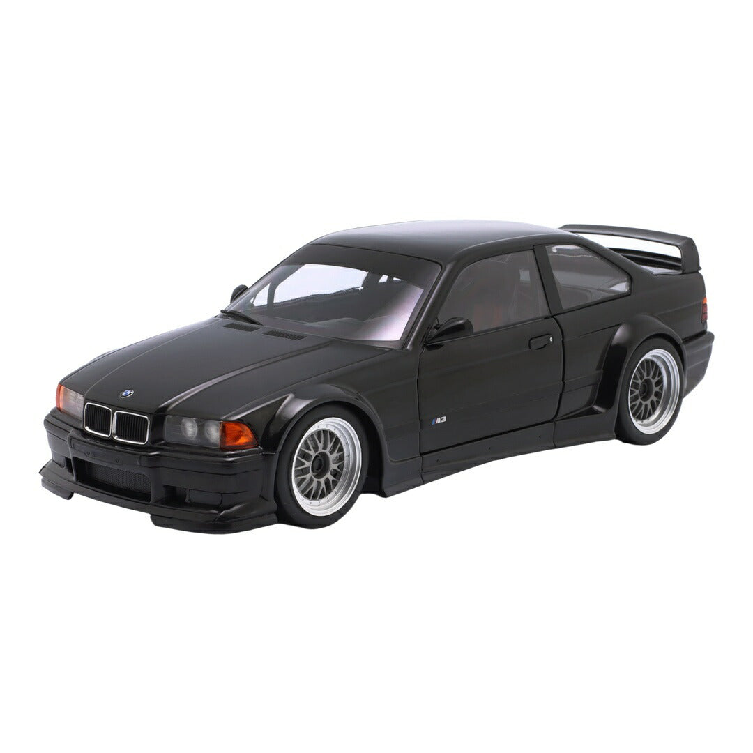 BMW M3 GTR E36 1993 ブラック 1/18 Werk83 ミニカー 開閉機構付き