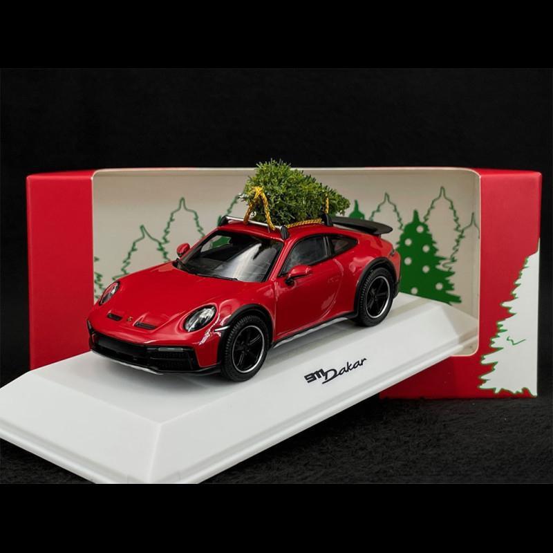 ギャラリービューアに画像をロードする, Porsche 911 ダカール 992型 2022年モデル クリスマスツリー付き/Spark 1/43ミニカー ポルシェ特注