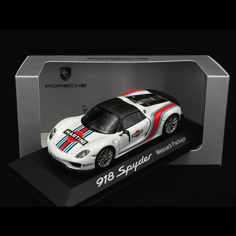 ギャラリービューアに画像をロードする, Porsche 918 スパイダー マルティーニ 1号車 ヴァイザッハパッケージ/Minichamps 1/43ミニカー ポルシェ特注