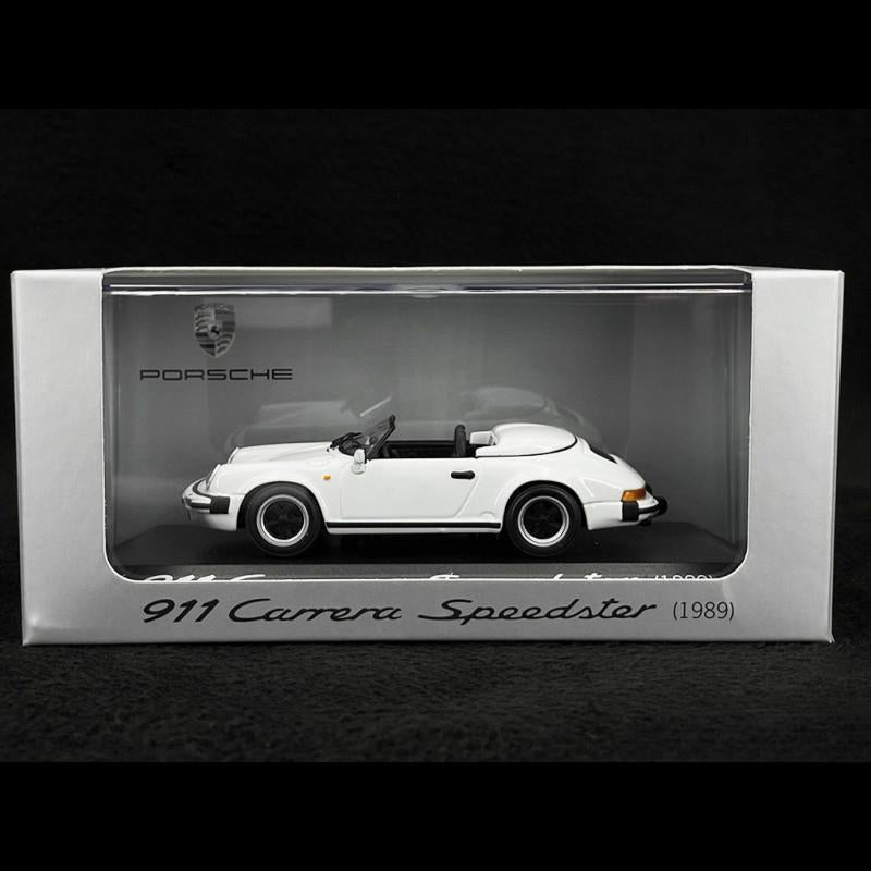 ギャラリービューアに画像をロードする, Porsche 911 カレラ 3.2 スピードスター 1989年モデル ホワイト/Minichamps 1/43ミニカー ポルシェ特注