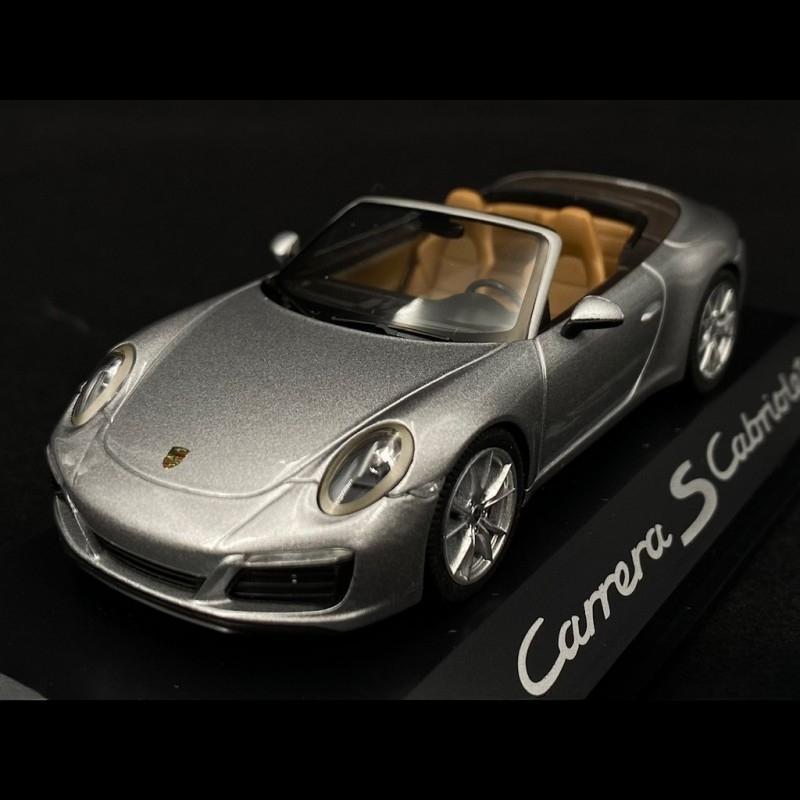 ギャラリービューアに画像をロードする, Porsche 911 991型 カレラS カブリオレ 2015年 Mk 2 GTシルバーメタリック/Herpa 1/43ミニカー ポルシェ特注