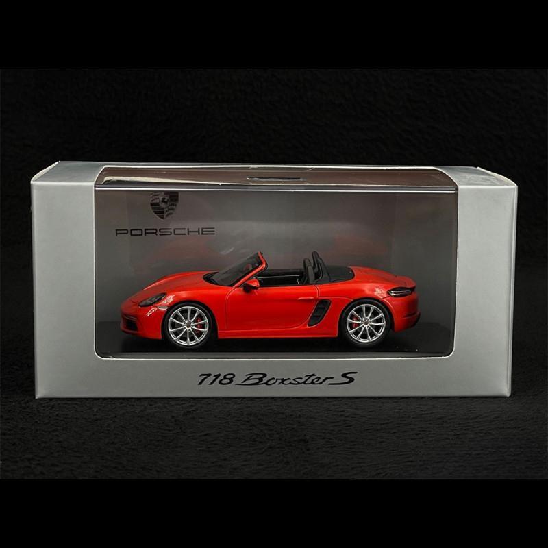 ギャラリービューアに画像をロードする, Porsche 718 ボクスターS 982型 2016年モデル ラバオレンジ/Minichamps 1/43ミニカー ポルシェ特注