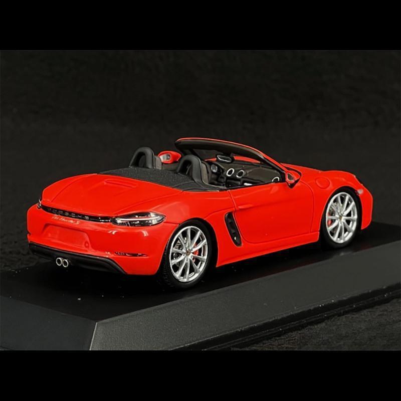 ギャラリービューアに画像をロードする, Porsche 718 ボクスターS 982型 2016年モデル ラバオレンジ/Minichamps 1/43ミニカー ポルシェ特注
