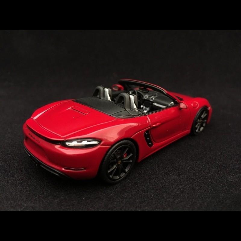 ギャラリービューアに画像をロードする, Porsche 718 ボクスター GTS 982型 2017年モデル カーミンレッド/Spark 1/43ミニカー ポルシェ特注