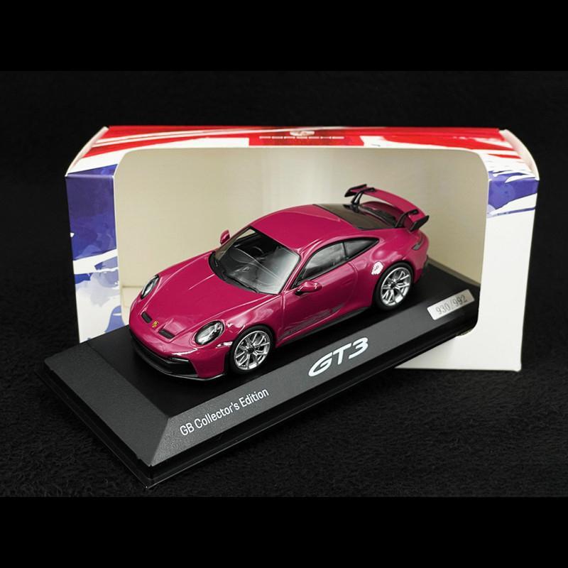 ギャラリービューアに画像をロードする, Porsche 911 GT3 992型 右ハンドル 2021年 英国コレクターズエディション ルビーレッド/Minichamps 1/43ミニカー ポルシェ特注