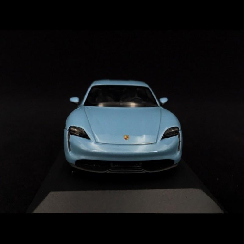 ギャラリービューアに画像をロードする, Porsche タイカン 4S 2019年モデル フローズンブルーメタリック/Minichamps 1/43ミニカー ポルシェ特注