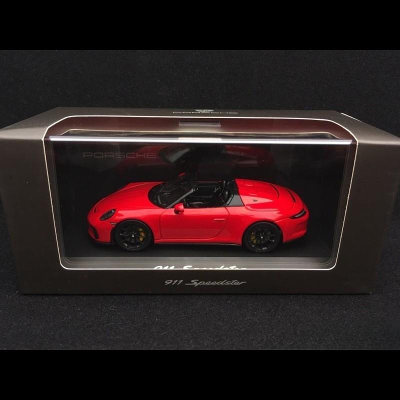 ギャラリービューアに画像をロードする, Porsche 911 スピードスター 991型 2019年モデル ガーズレッド/Spark 1/43ミニカー ポルシェ特注