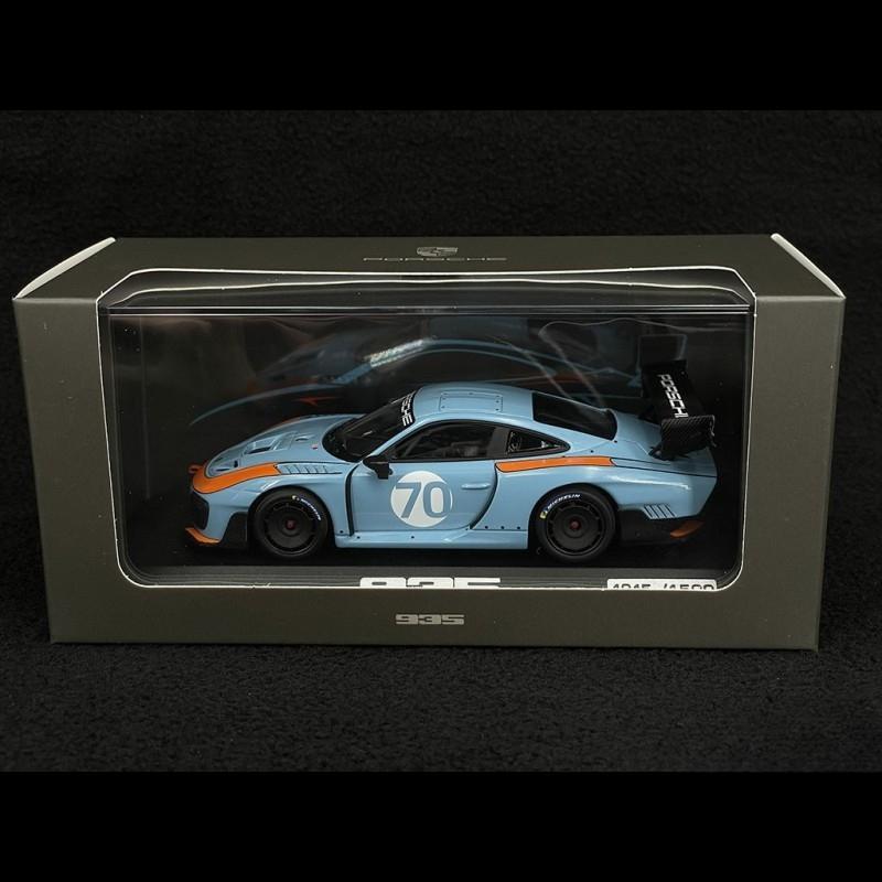 ギャラリービューアに画像をロードする, Porsche 935/19 2019年モデル ガルフブルー/ガルフオレンジ/Spark 1/43ミニカー ポルシェ特注