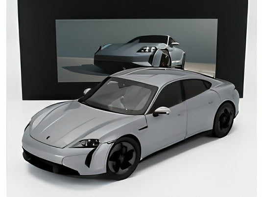 PORSCHE タイカン ターボ GT (J1.2) 2024 アイスグレー/ Norev 1/18 ミニカー