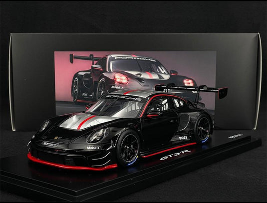 Porscheポルシェディーラーモデル 911 GT3 R Type 992 2022 Black 1/18 Spark