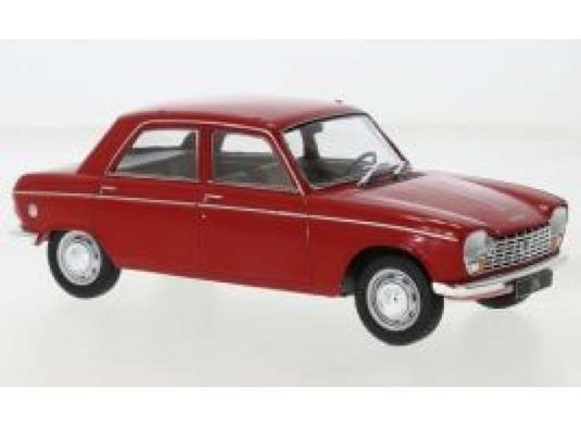 1968 Peugeot 204 レッド/WHITEBOX 1/24ミニカー