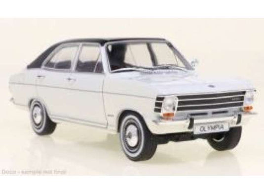 1967 Opel オリンピアA ホワイトブラック/WHITEBOX 1/24ミニカー