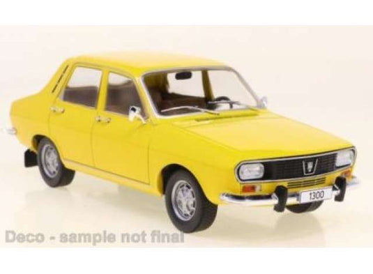 1969 Dacia 1300 イエロー/WHITEBOX 1/24ミニカー