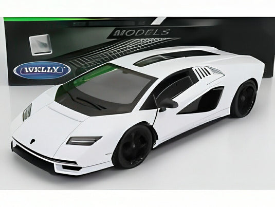 【予約】LAMBORGHINI COUNTACH LPi 800-4 2021 ホワイト/ WELLY 1/24 ミニカー