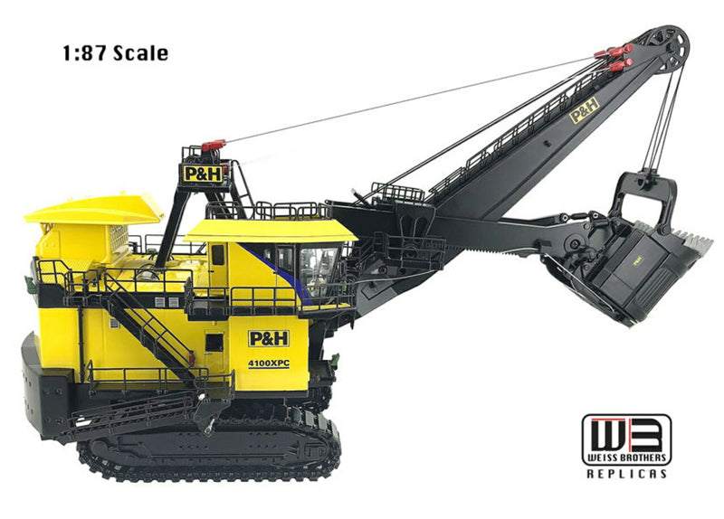 ギャラリービューアに画像をロードする, P&H 4100XPC マイニングショベル / Weiss Brothers 1/87 建設機械模型 ミニチュア