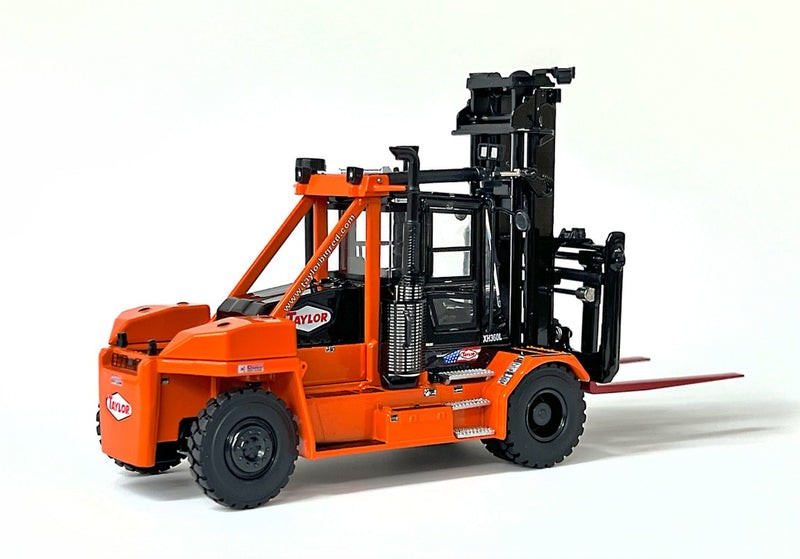 ギャラリービューアに画像をロードする, テイラー Taylor XH-360L フォークリフト オレンジ / Weiss Brothers 1/50 建設機械模型