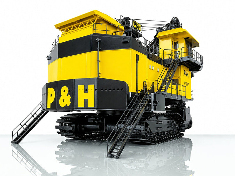 ギャラリービューアに画像をロードする, P&H 4800XPC マイニングショベル / Weiss Brothers 1/50 建設機械模型 ミニチュア