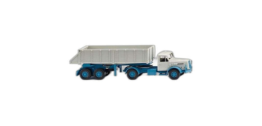 Henschel HS140 後部ダンプ セミトレーラー/ Wiking 1/87 模型 ミニカー