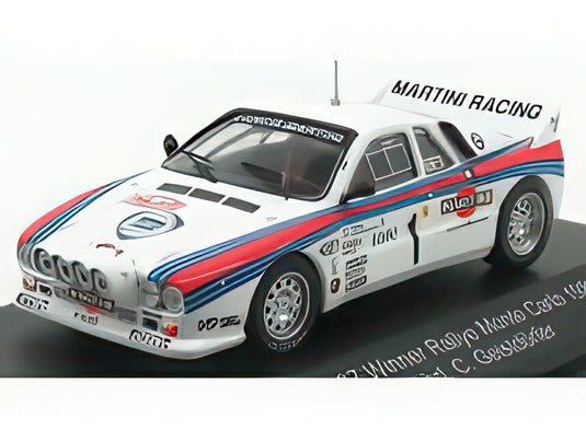 【予約】LANCIA 037 マルティーニ 1号車 優勝 ラリー モンテカルロ 1983 ヴァルター・ロール クリスチャン・ガイストドルファー ホワイト/ CMR 1/43 ミニカー