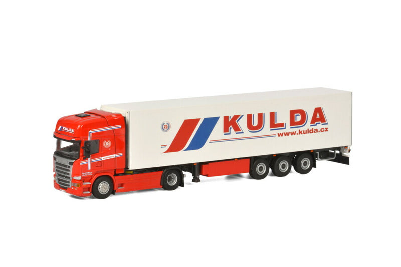 ギャラリービューアに画像をロードする, Scaniaスカニア STREAMLINE 4X2 REEFER TRAILER リーファートレーラー 3 AXLE Zdenek Kulda s.r.o. / WSI 1/50 建設機械 模型
