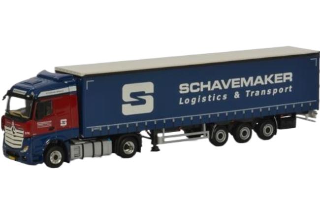 ギャラリービューアに画像をロードする, Schavemaker Mercedes-Benz Actros トラクタヘッド / WSI 1/50 建設機械模型 工事車両