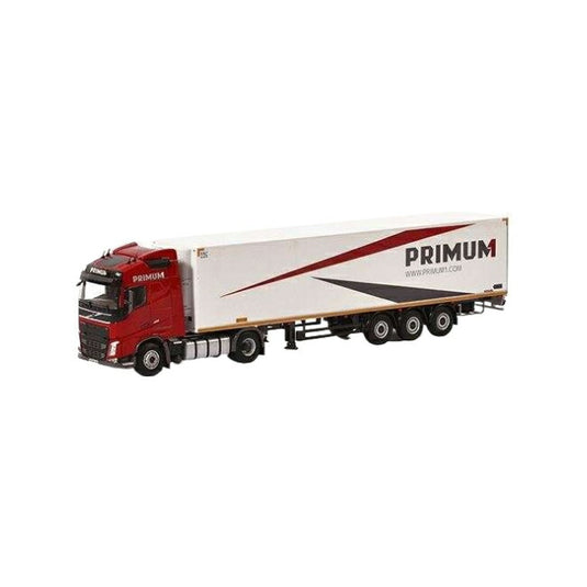 Primum Volvo FH04 Globetrotter reefer trailer Carrier トレーラー / WSI 1/50 建設機械模型 工事車両