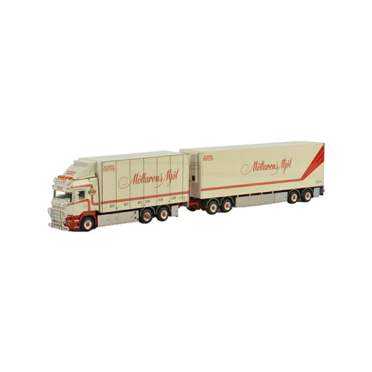 Jan Lundgren Transport Scania R Streamline Highline Combi トラック / WSI 1/50 建設機械模型 工事車両