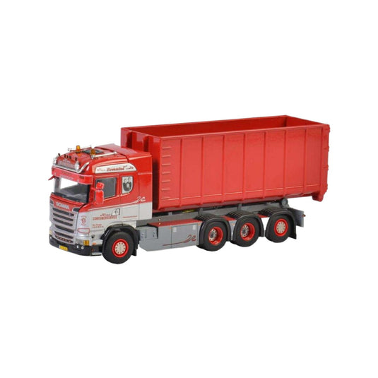 Kims Containerservice Scania Streamline Highline Hooklift System + Hooklift Container 40M? トラック / WSI 1/50 建設機械模型 工事車両