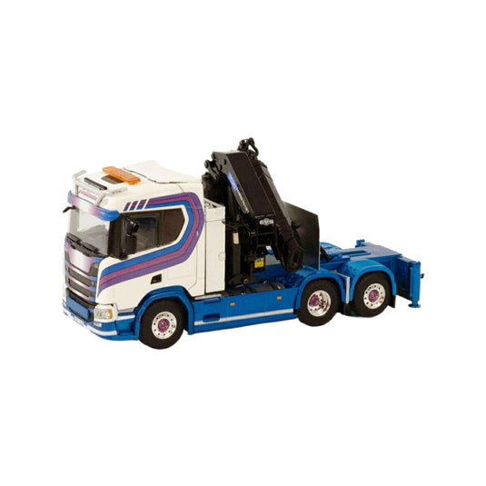 Aaltonen Scania R Highline CR20H Palfinger PK 92002 SH トラック / WSI 1/50 建設機械模型 工事車両