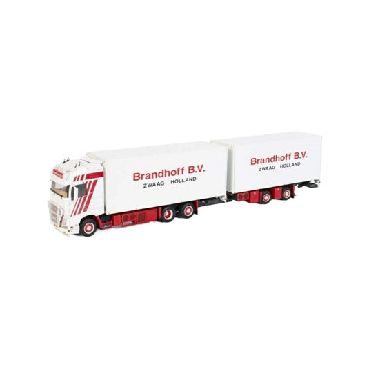 Brandhoff Transport Volvo FH4 Globetrotter XL Combi トラック / WSI 1/50 建設機械模型 工事車両