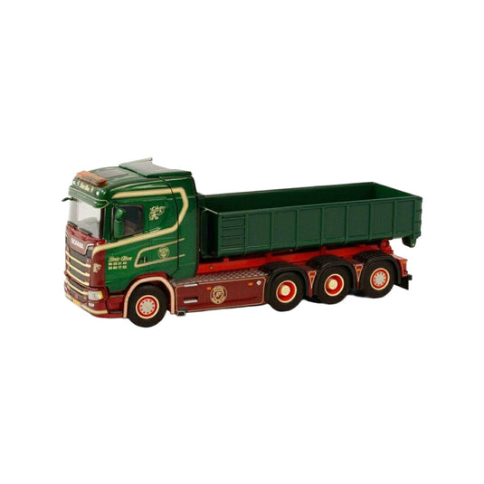 Brdr Olsen Scania S Normal CS20N Hookliftsystem + Hookliftcontainer 15M3 トラック / WSI 1/50 建設機械模型 工事車両