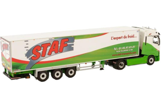 Staf Renault Trucks T High 冷蔵トレーラー / WSI 1/50 建設機械模型 工事車両