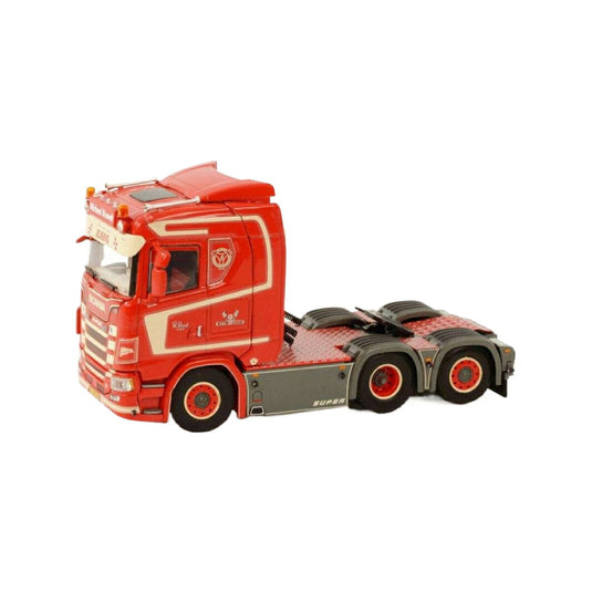 FL. Brandt & Son Scania S Normal CS20N 6x2 Axle トラック / WSI 1/50 建設機械模型 工事車両