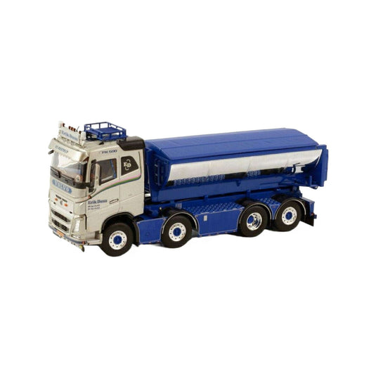 Erik Duus Volvo FH04 sleeper cab 8x2 hooklift Container トラック / WSI 1/50 建設機械模型 工事車両
