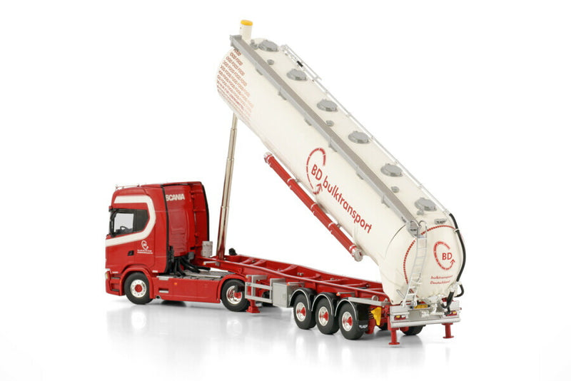 ギャラリービューアに画像をロードする, BD Bulktransport SCANIA S HIGHLINE CS20H 4X2 TIPPER BULK TRAILER 3軸 トラック/WSI 1/50 建設機械模型 工事車両