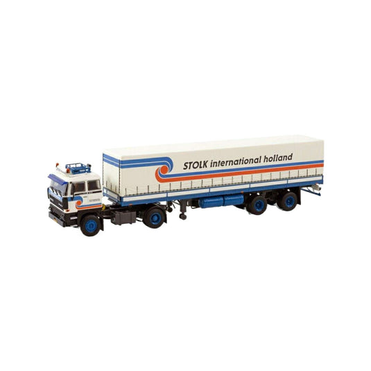 Stock International DAF 2800 6x4 curtainside trailer トレーラー / WSI 1/50 建設機械模型 工事車両