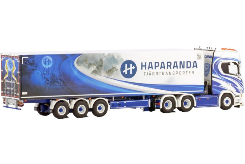 ギャラリービューアに画像をロードする, Haparanda Fjarrtransport Scania S ハイライン トラクタヘッド / WSI 1/50 建設機械模型 工事車両