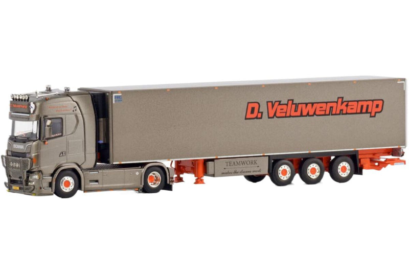 ギャラリービューアに画像をロードする, D. Veluwenkamp Int. Transport B.V. Scania S トラクタヘッド / WSI 1/50 建設機械模型 工事車両