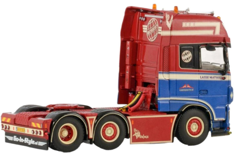 ギャラリービューアに画像をロードする, Lasse Mathiesen DAF XF Super Space Cab トラクタヘッド / WSI 1/50 建設機械模型 工事車両